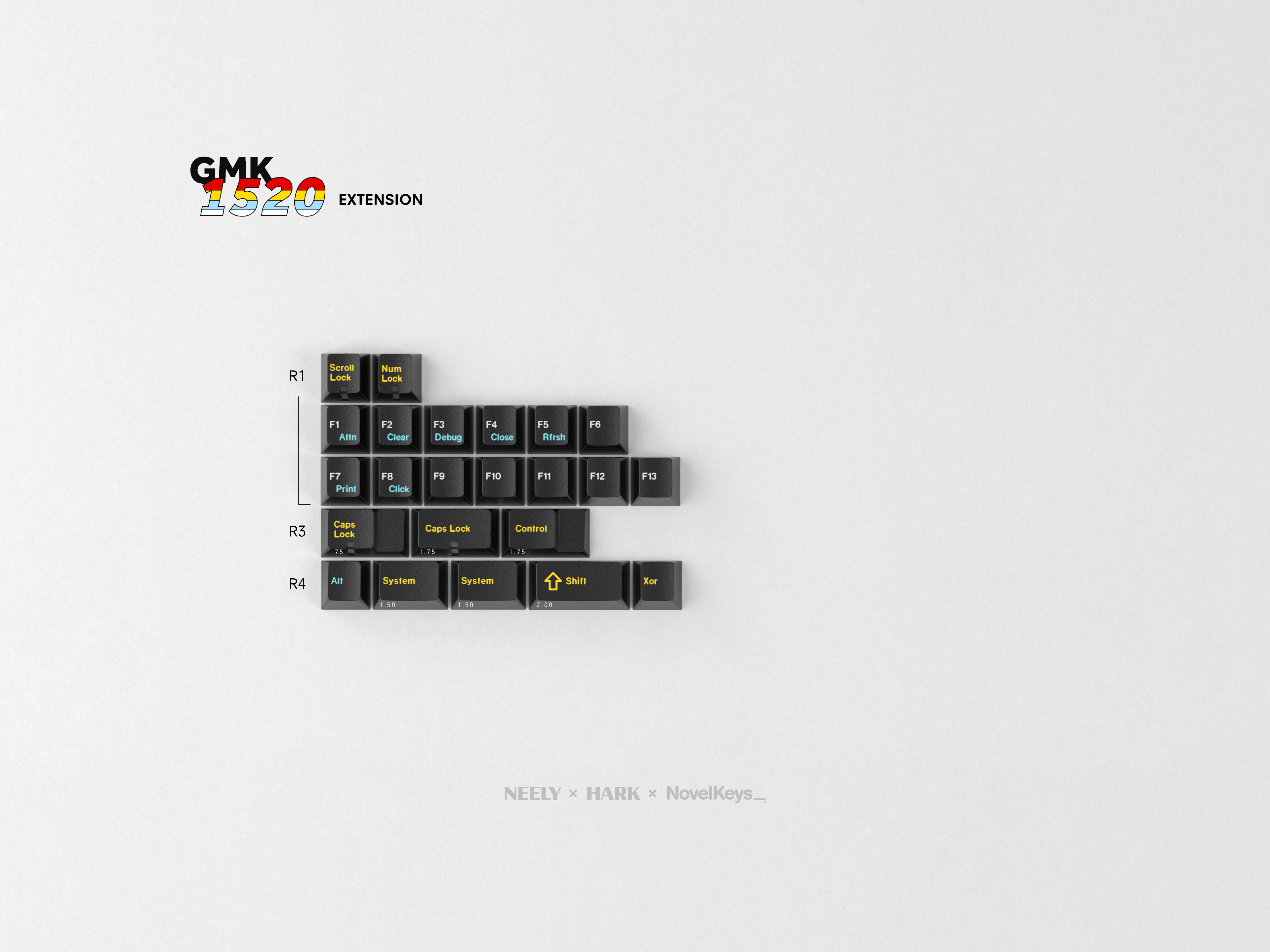 GMK CYL 1520 Keycaps [Group Buy]