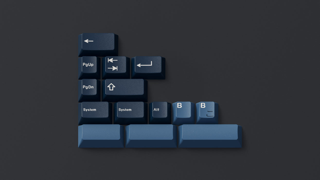 GMK CYL Indigo Keycaps