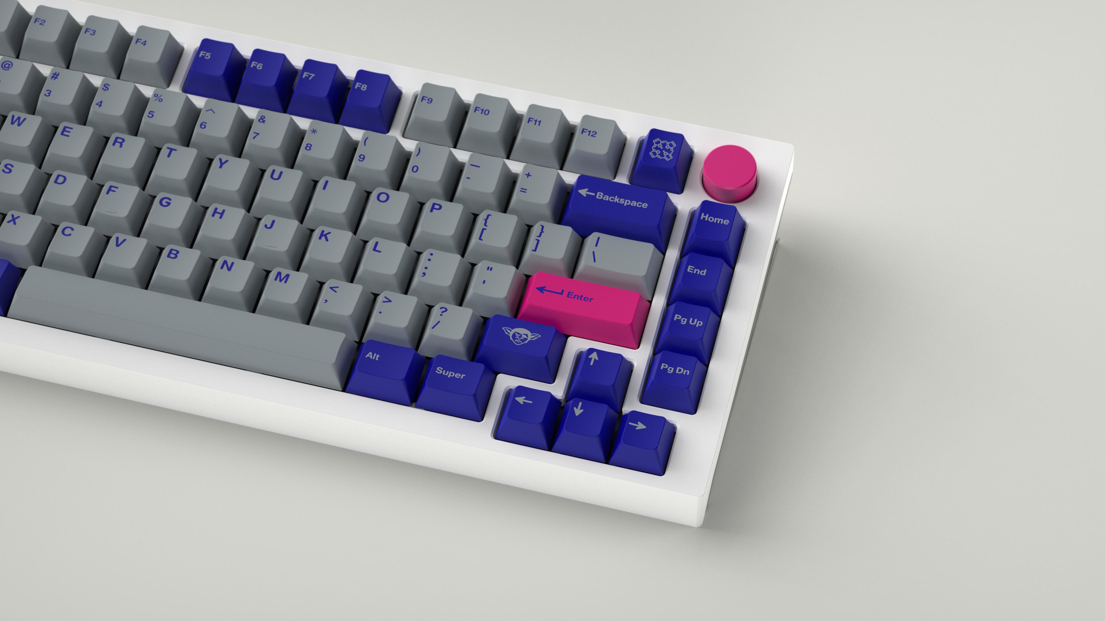 GMK CYL Cobalt Keycaps