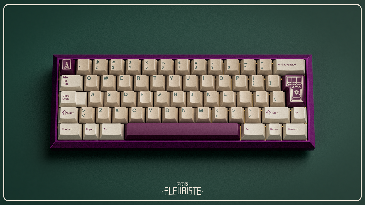 GMK CYL Fleuriste Keycaps