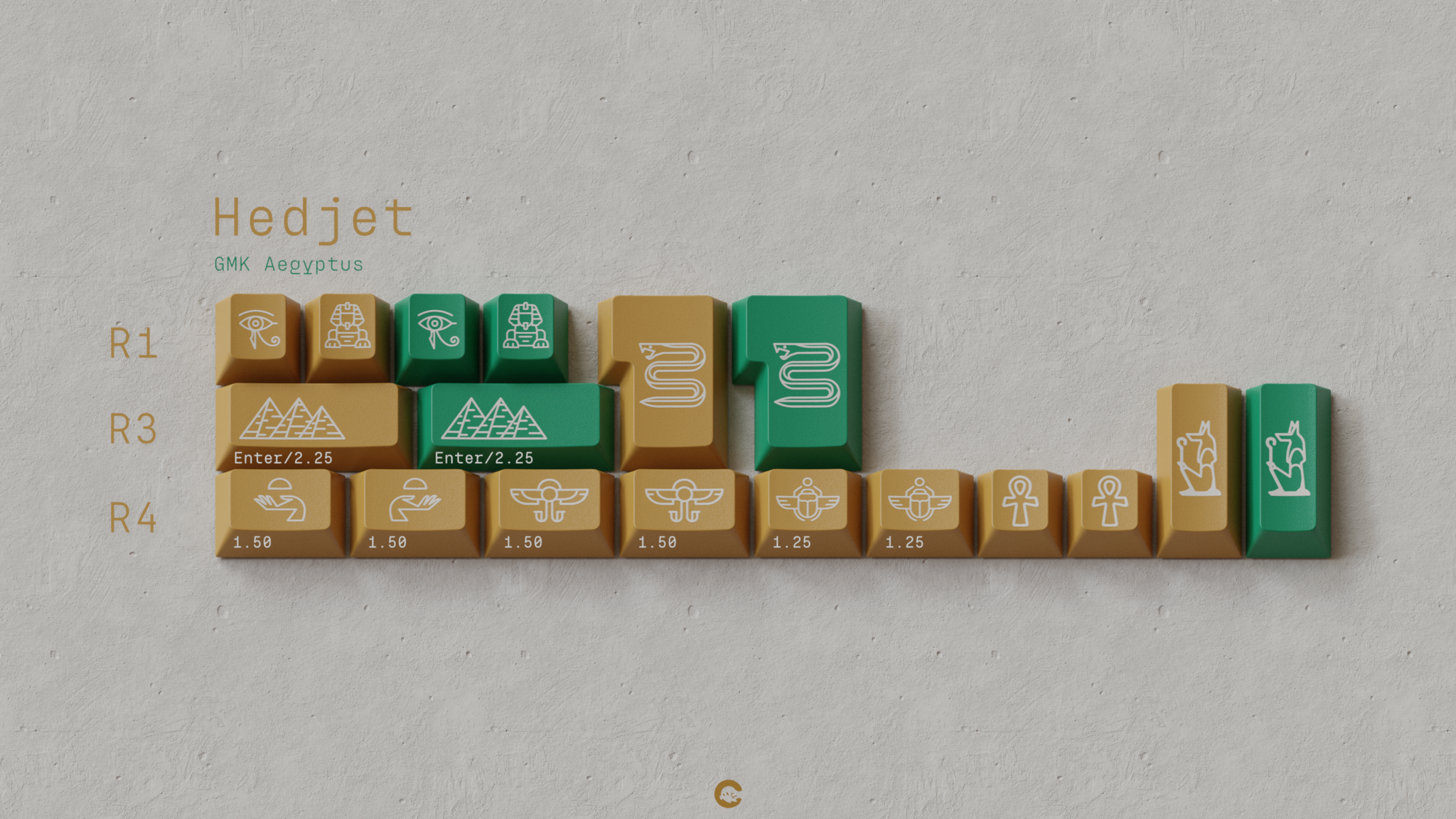 GMK Aegyptus Keycaps