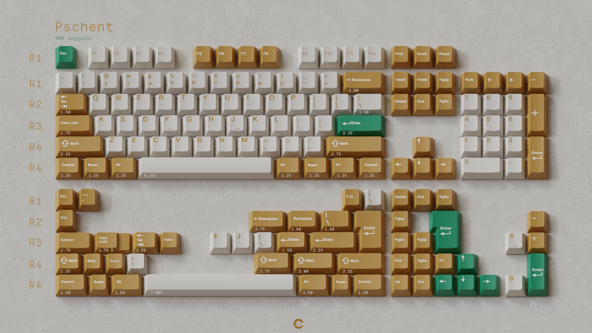 GMK Aegyptus Keycaps