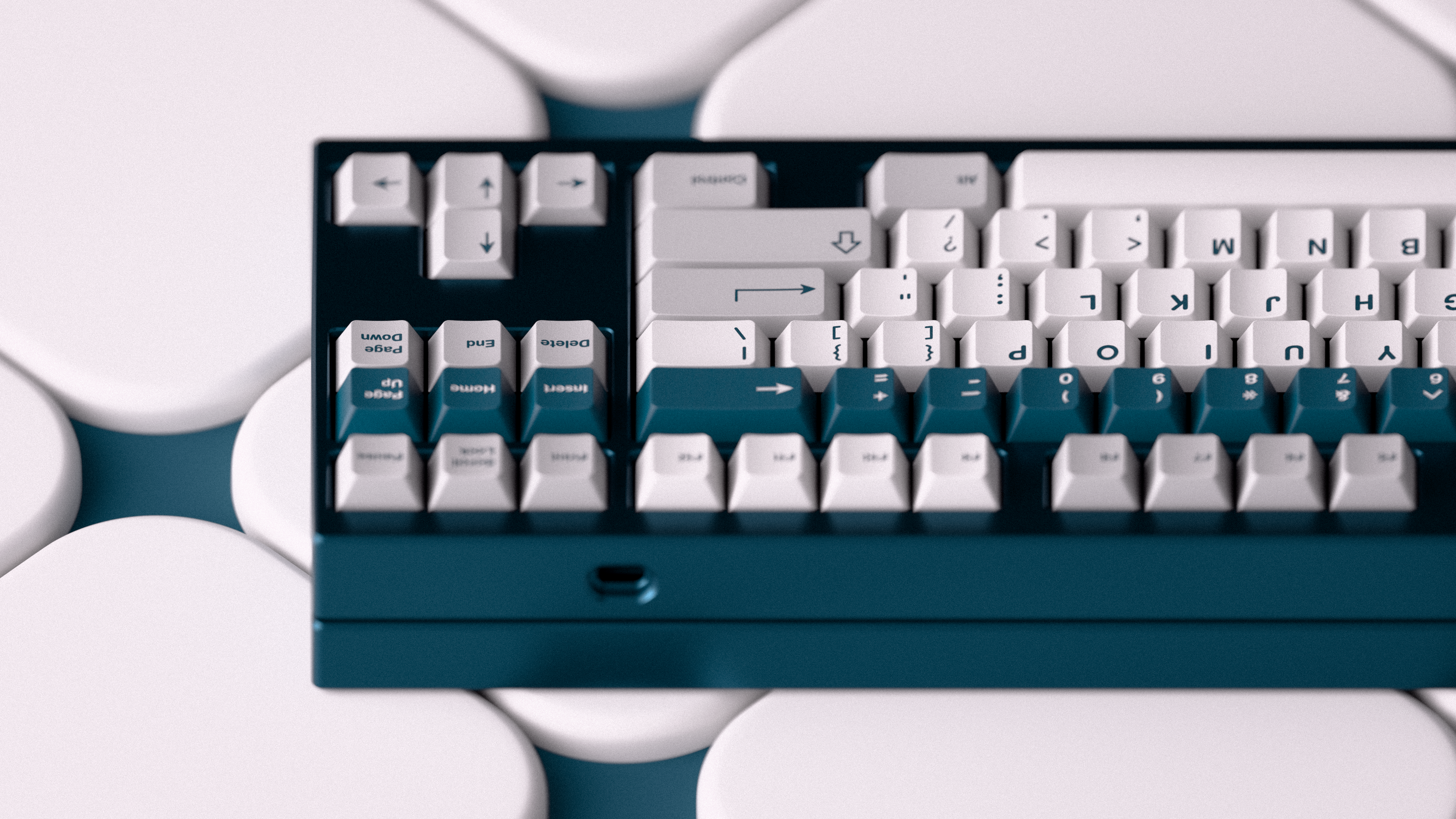 GMK CYL Prussian Alert Keycaps