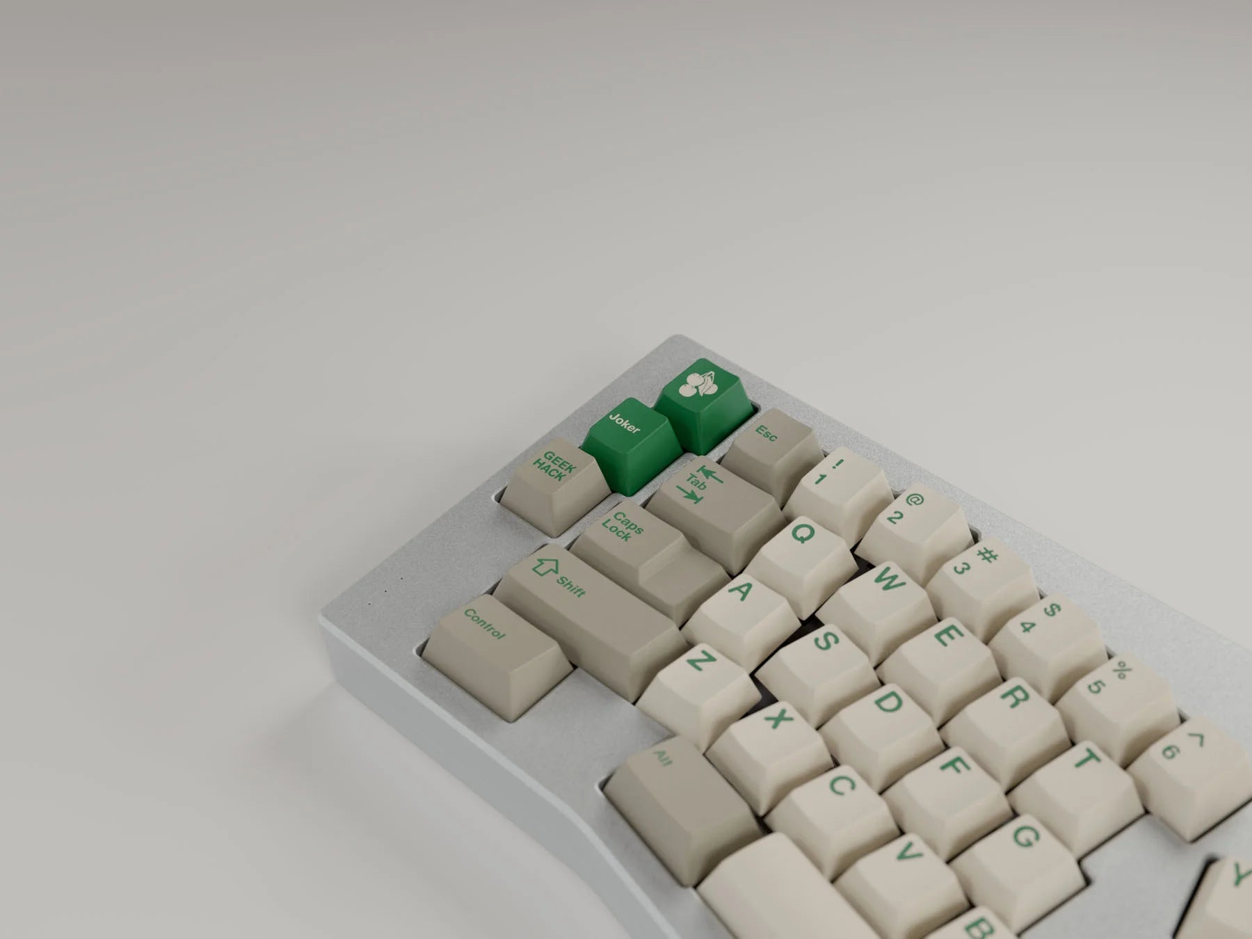 GMK CYL Green Alert Keycaps