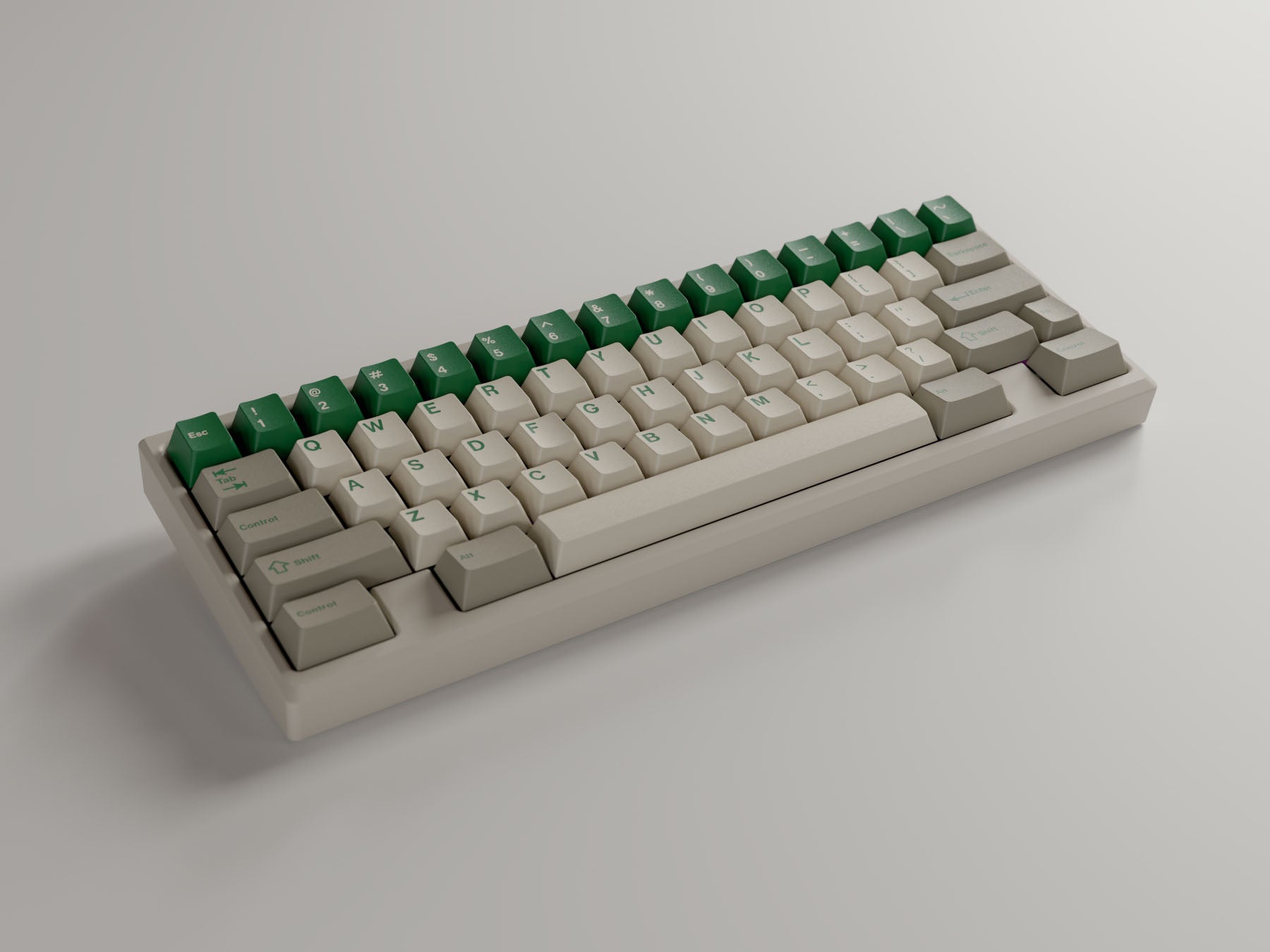 GMK CYL Green Alert Keycaps