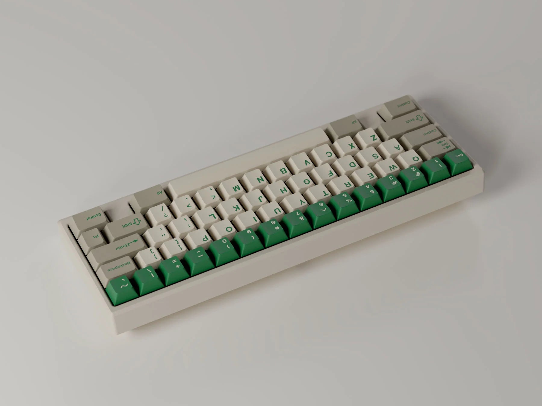 GMK CYL Green Alert Keycaps