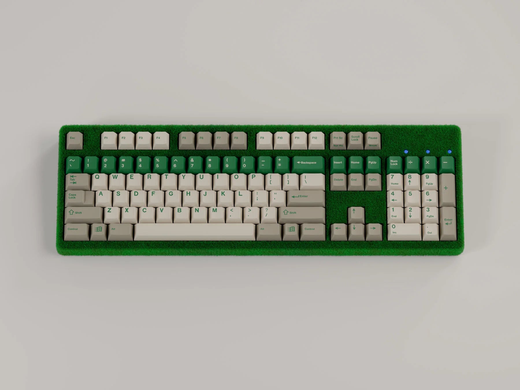 GMK CYL Green Alert Keycaps