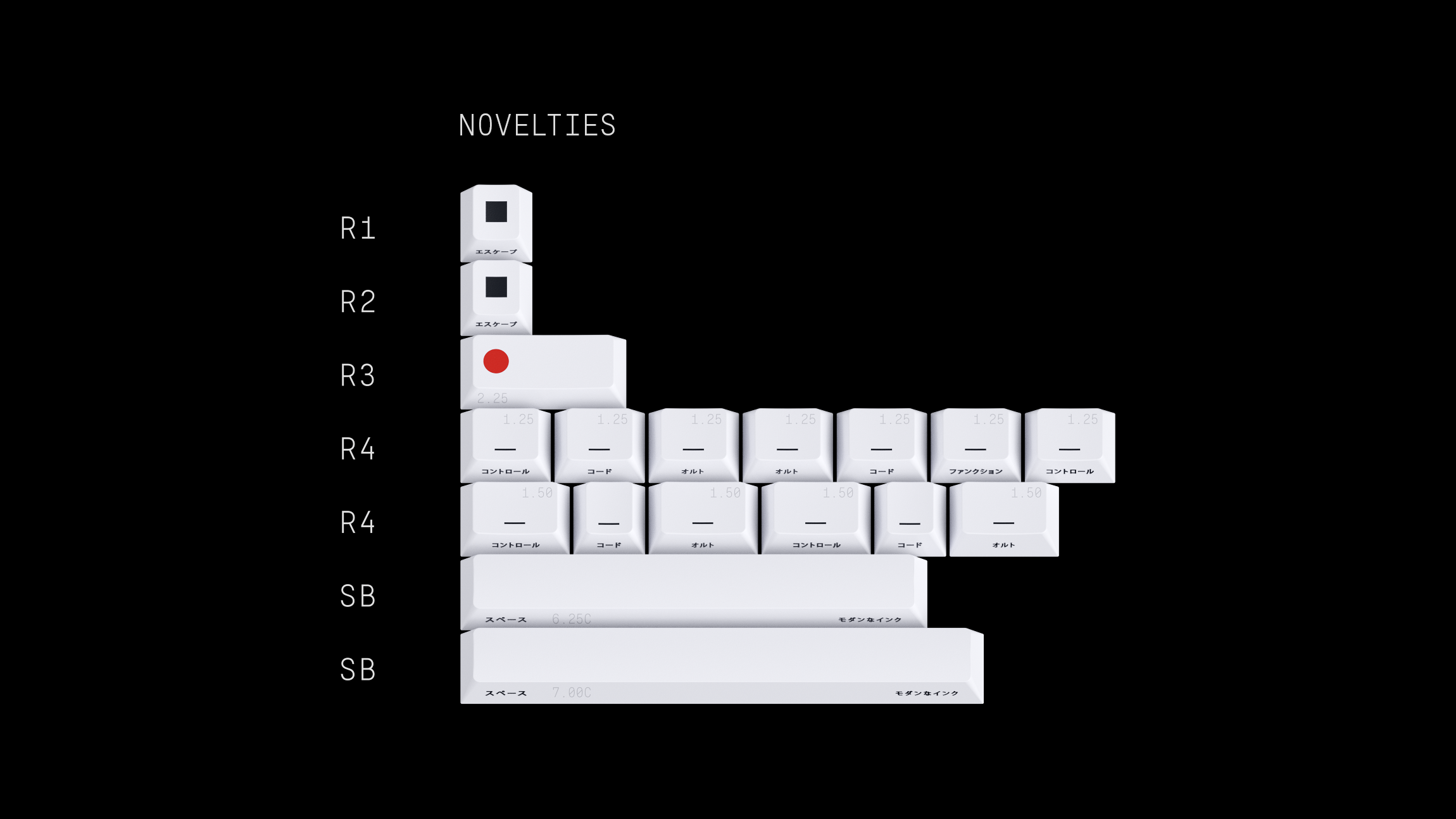 GMK CYL Modern Ink Keycaps