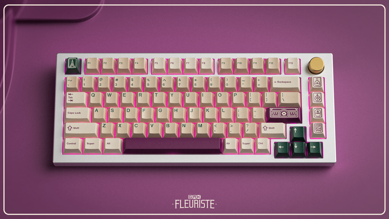 GMK CYL Fleuriste Keycaps