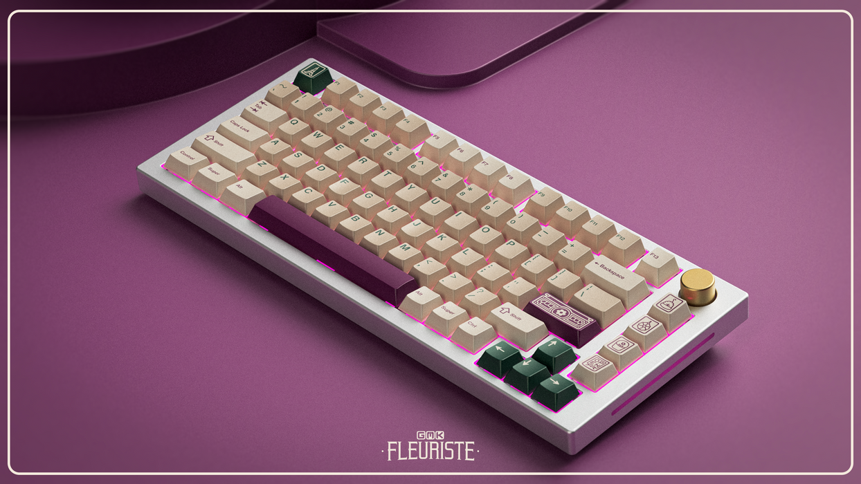 GMK CYL Fleuriste Keycaps