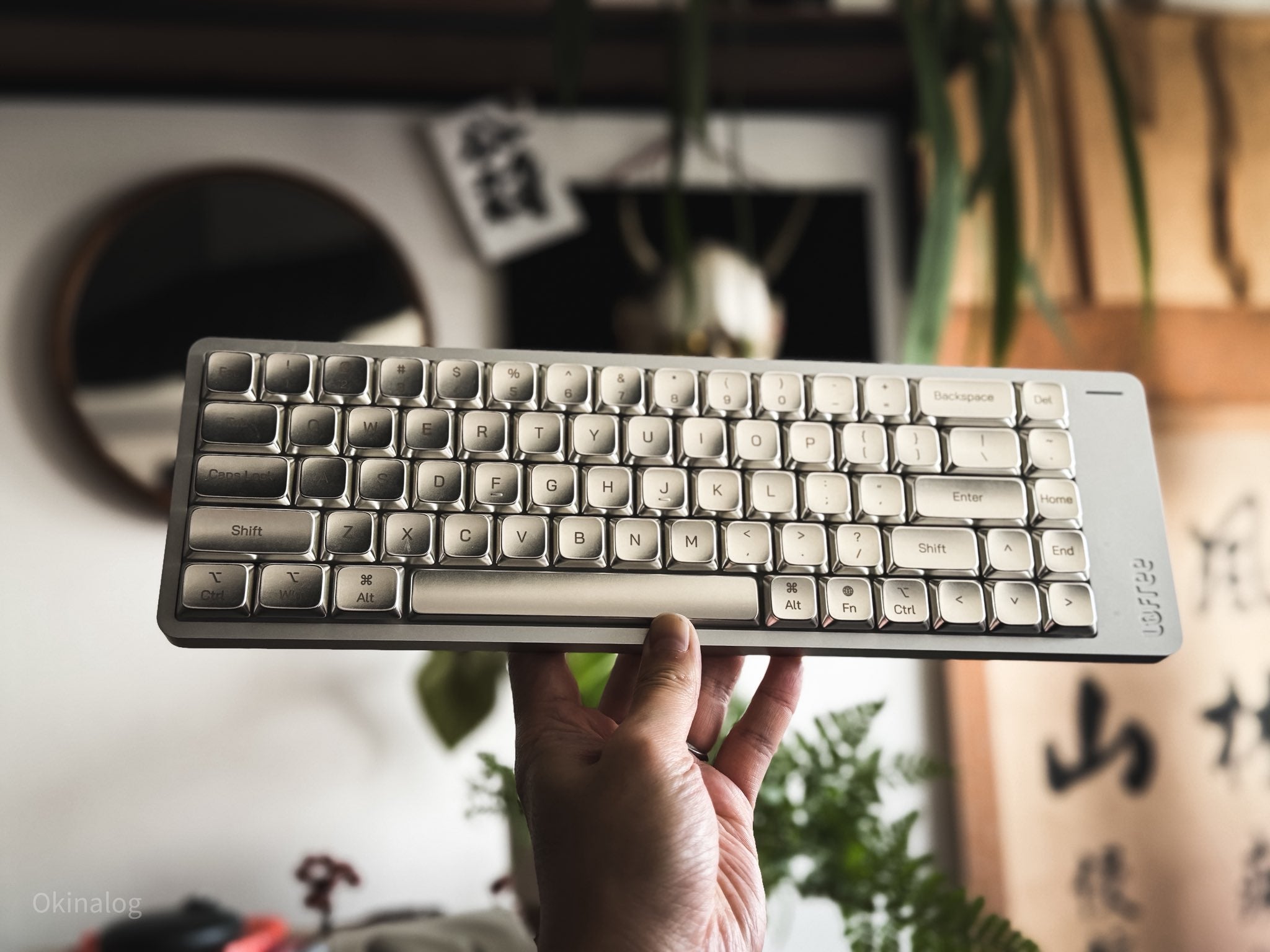 Awekeys Air Low Profile Metal Keycaps - Choc Stem