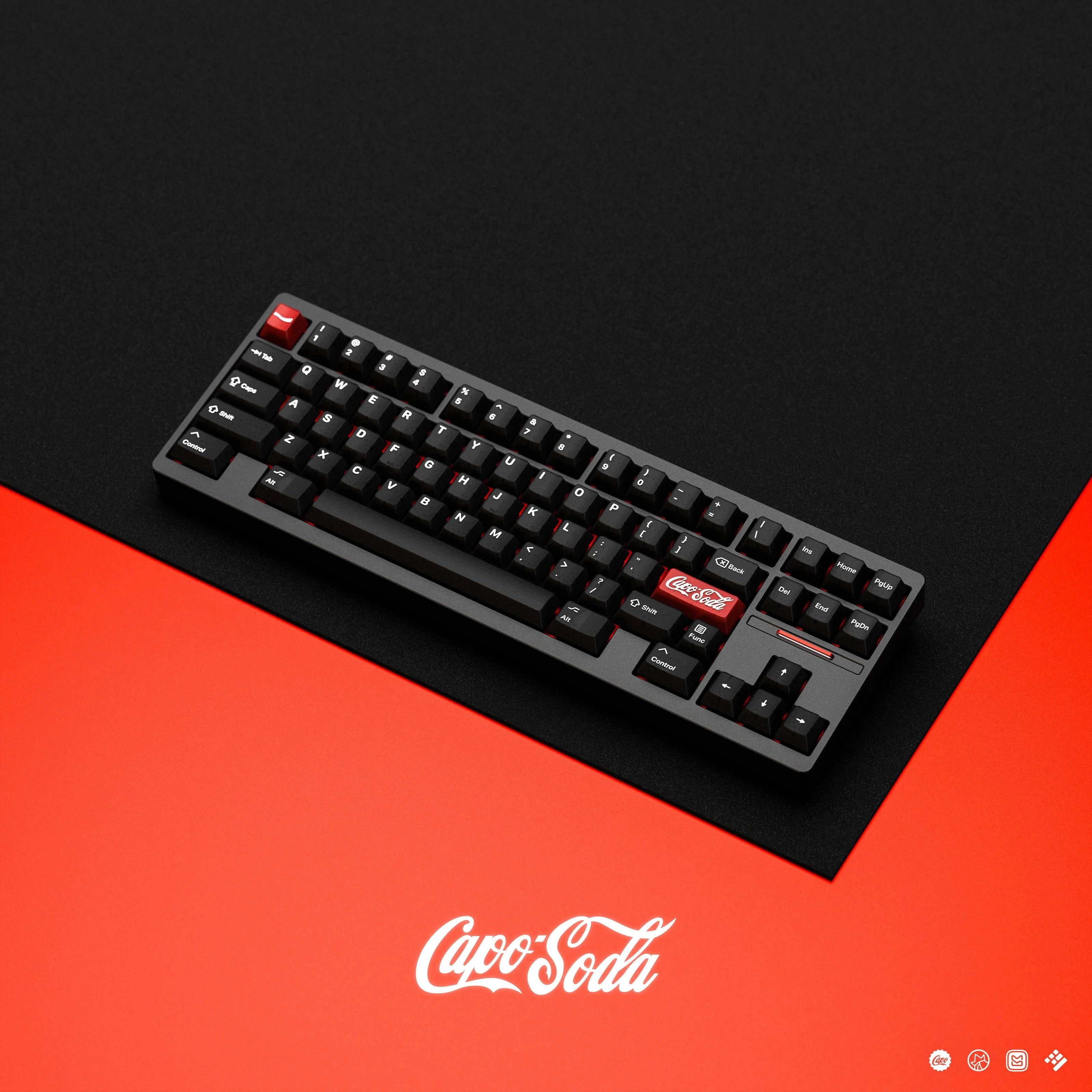 KAP Capo Soda Doubleshot Keycaps