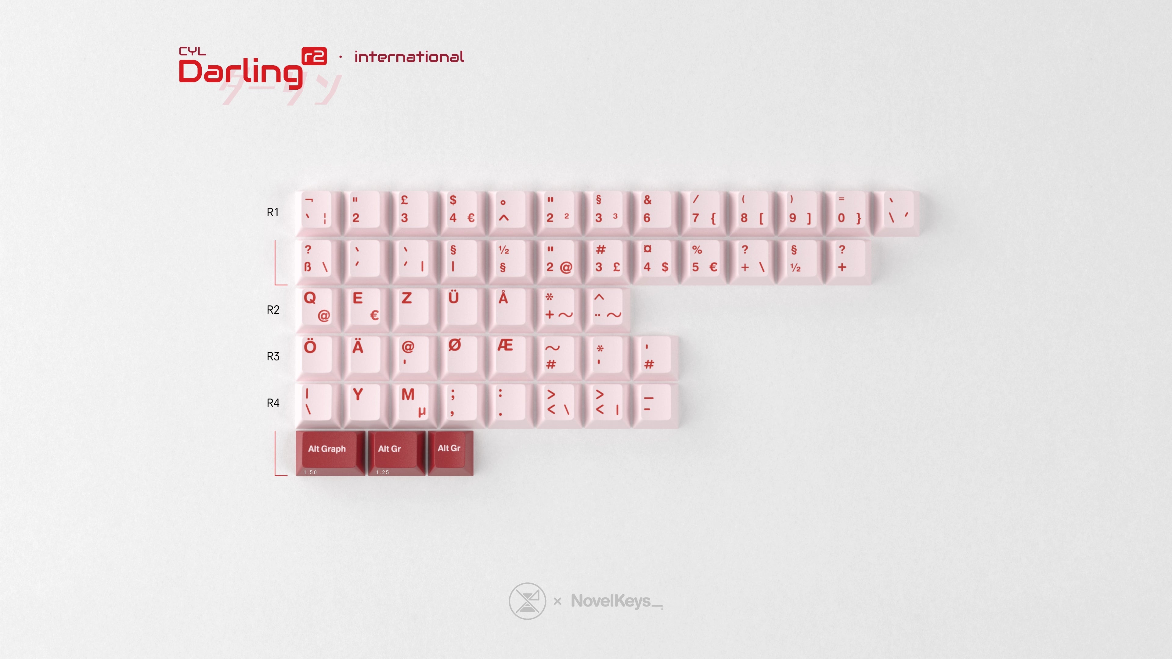 GMK Darling R2 Keycaps [Pre order]