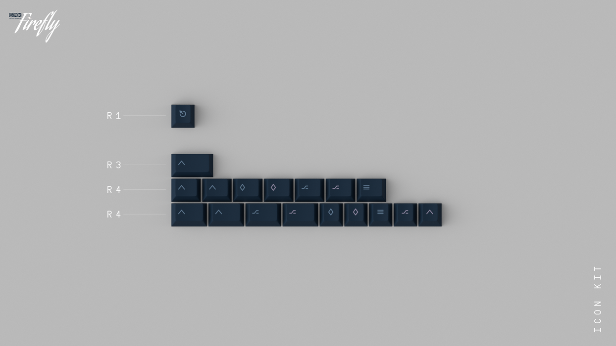 GMK Firefly R2 Keycaps