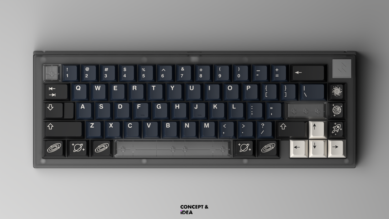 GMK CYL Galaxy Keycaps