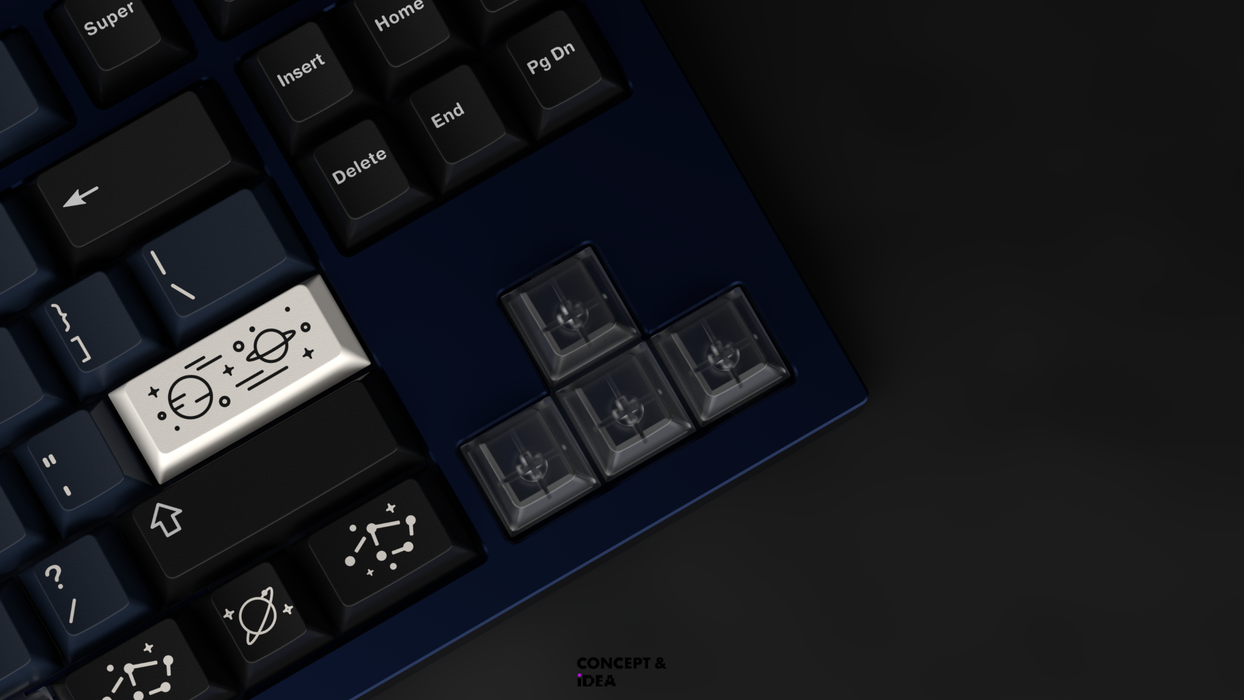 GMK CYL Galaxy Keycaps