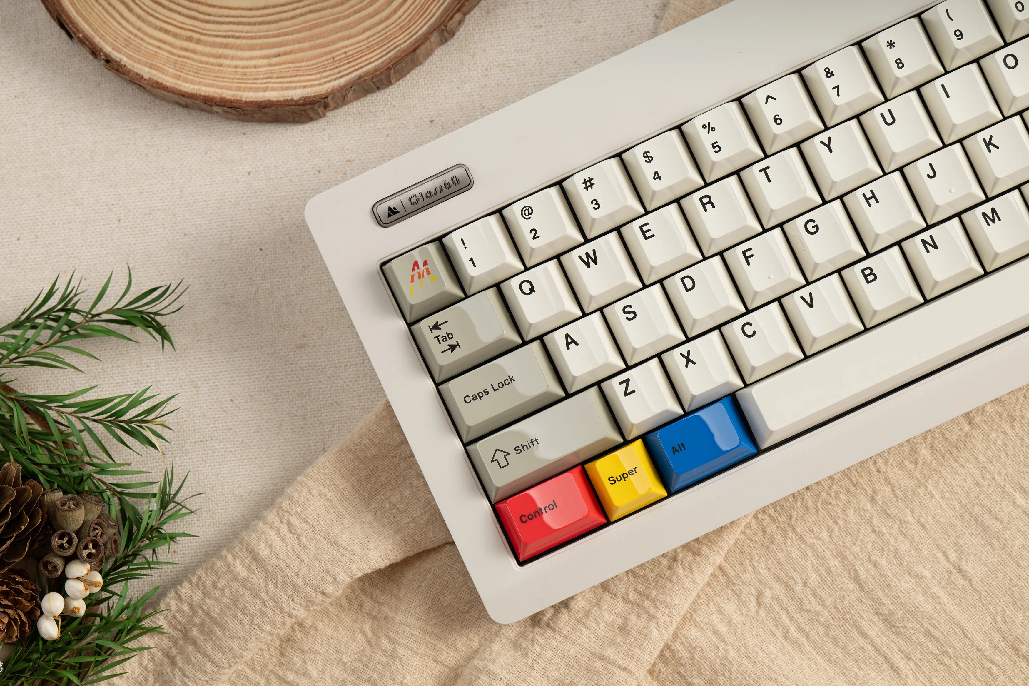Glazed Beige Keycaps