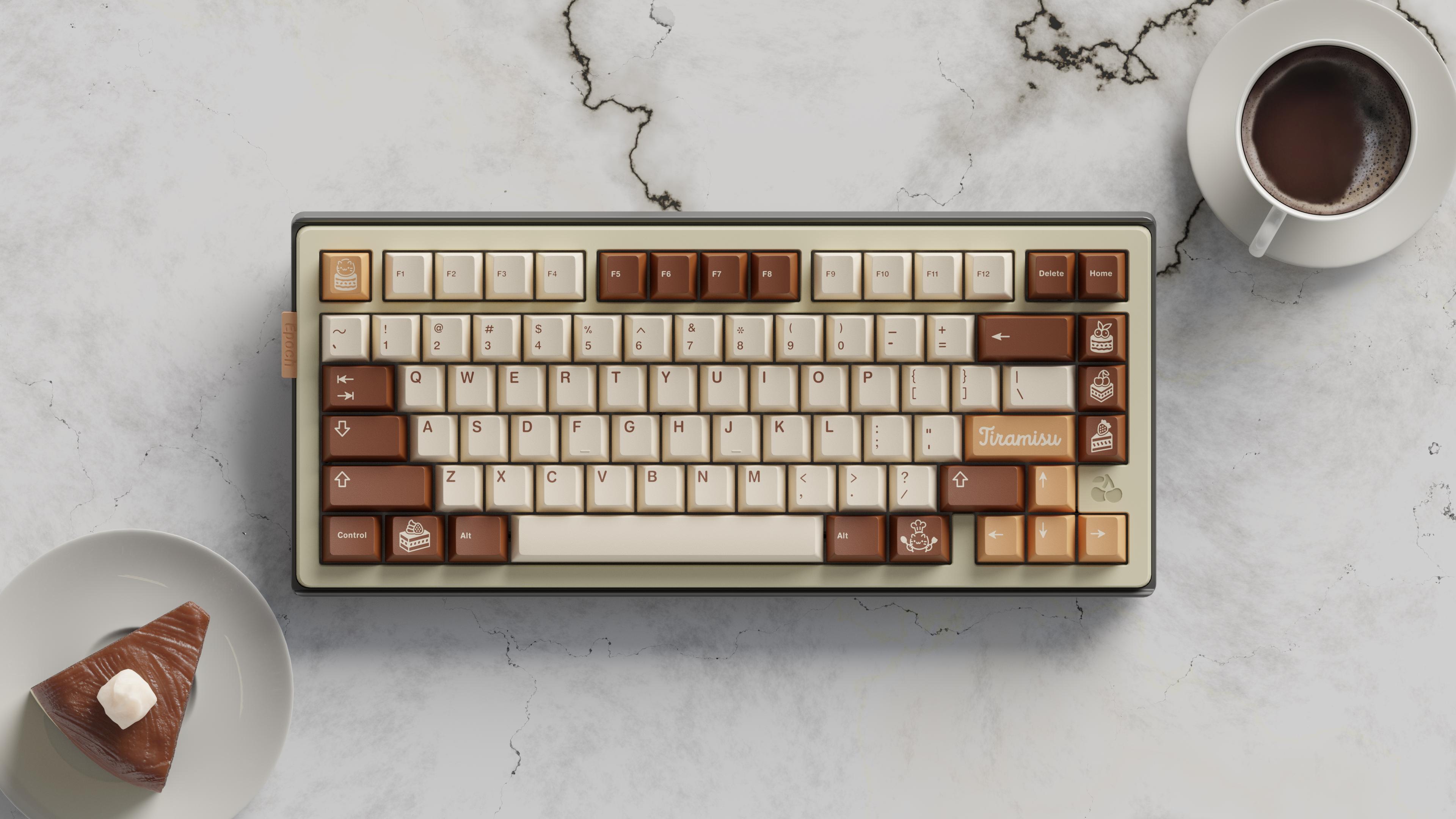 GMK CYL Tiramisu Keycaps