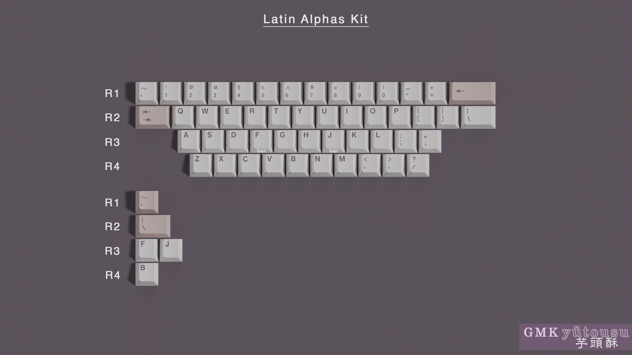 GMK CYL Yutousu Keycaps