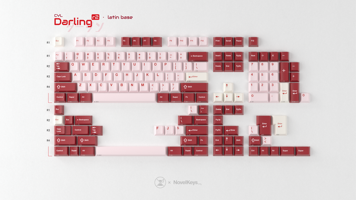 GMK Darling R2 Keycaps