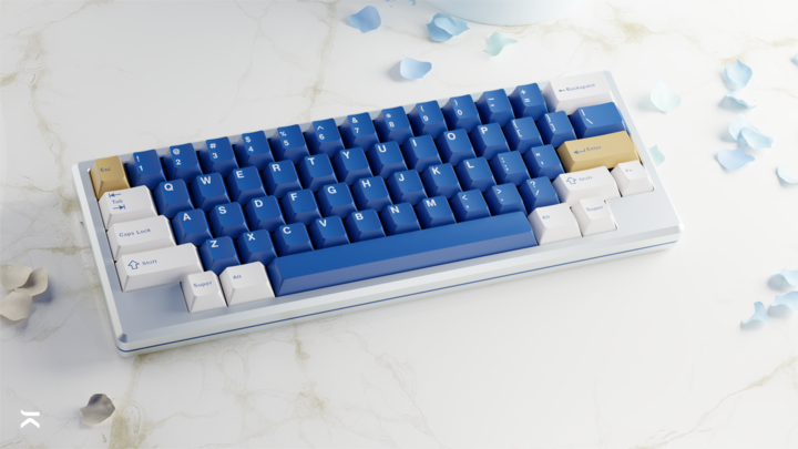 GMK CYL Lazurite Keycaps