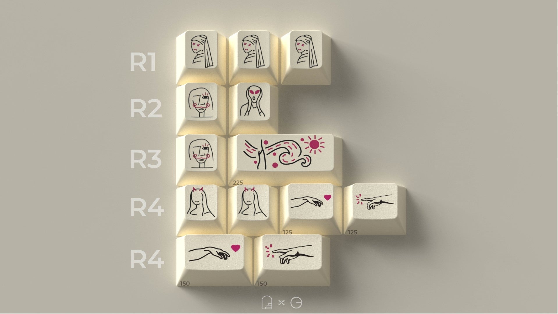 GMK Art Keycaps