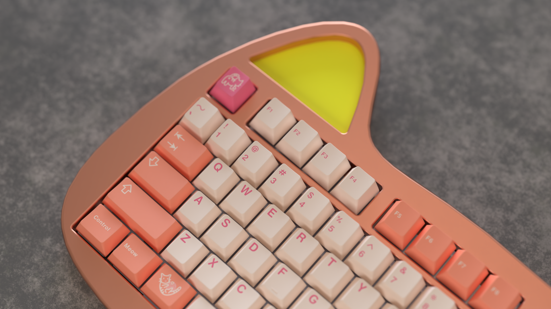 GMK CYL Orange Boi Keycaps