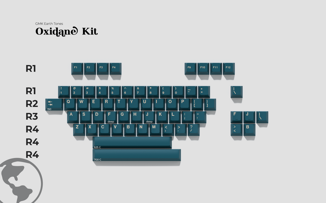 GMK Earth Tones Keycaps