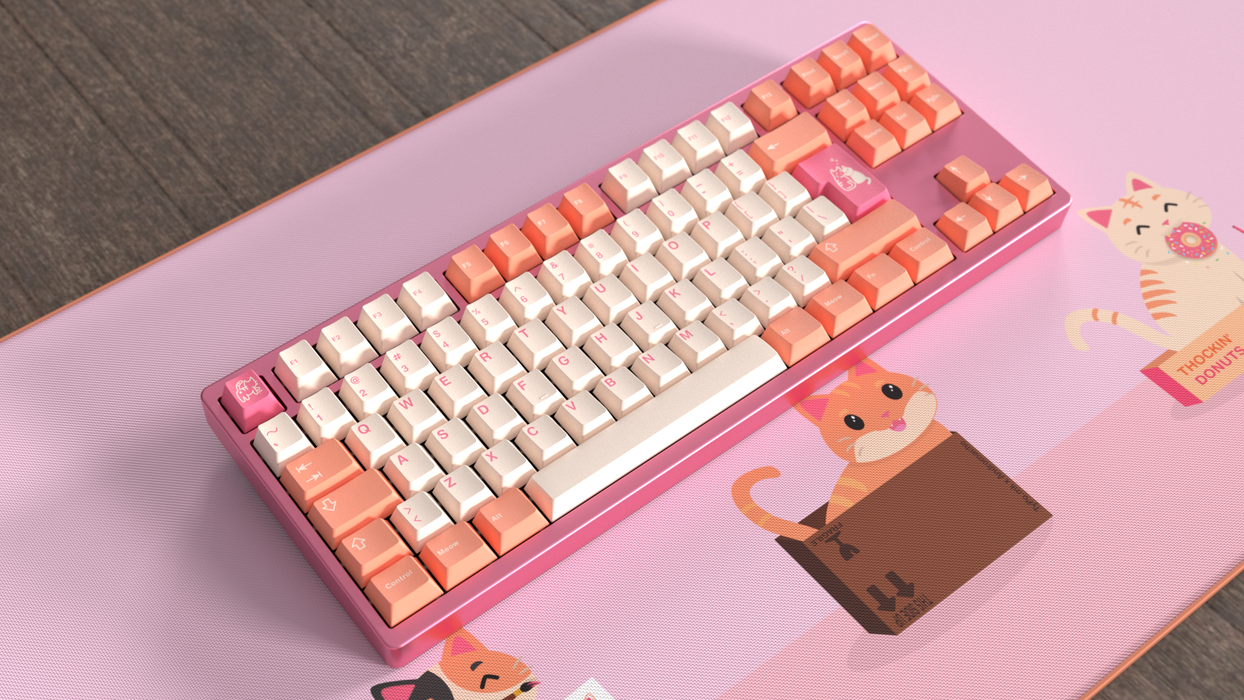 GMK CYL Orange Boi Keycaps