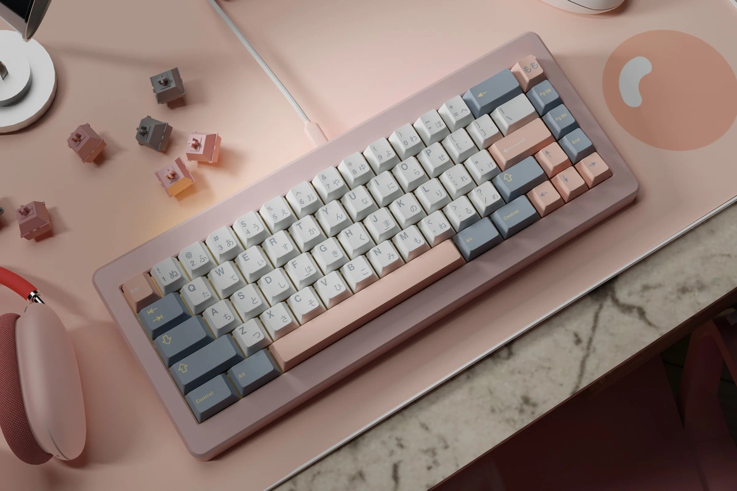 GMK Momo Yume Deskmat