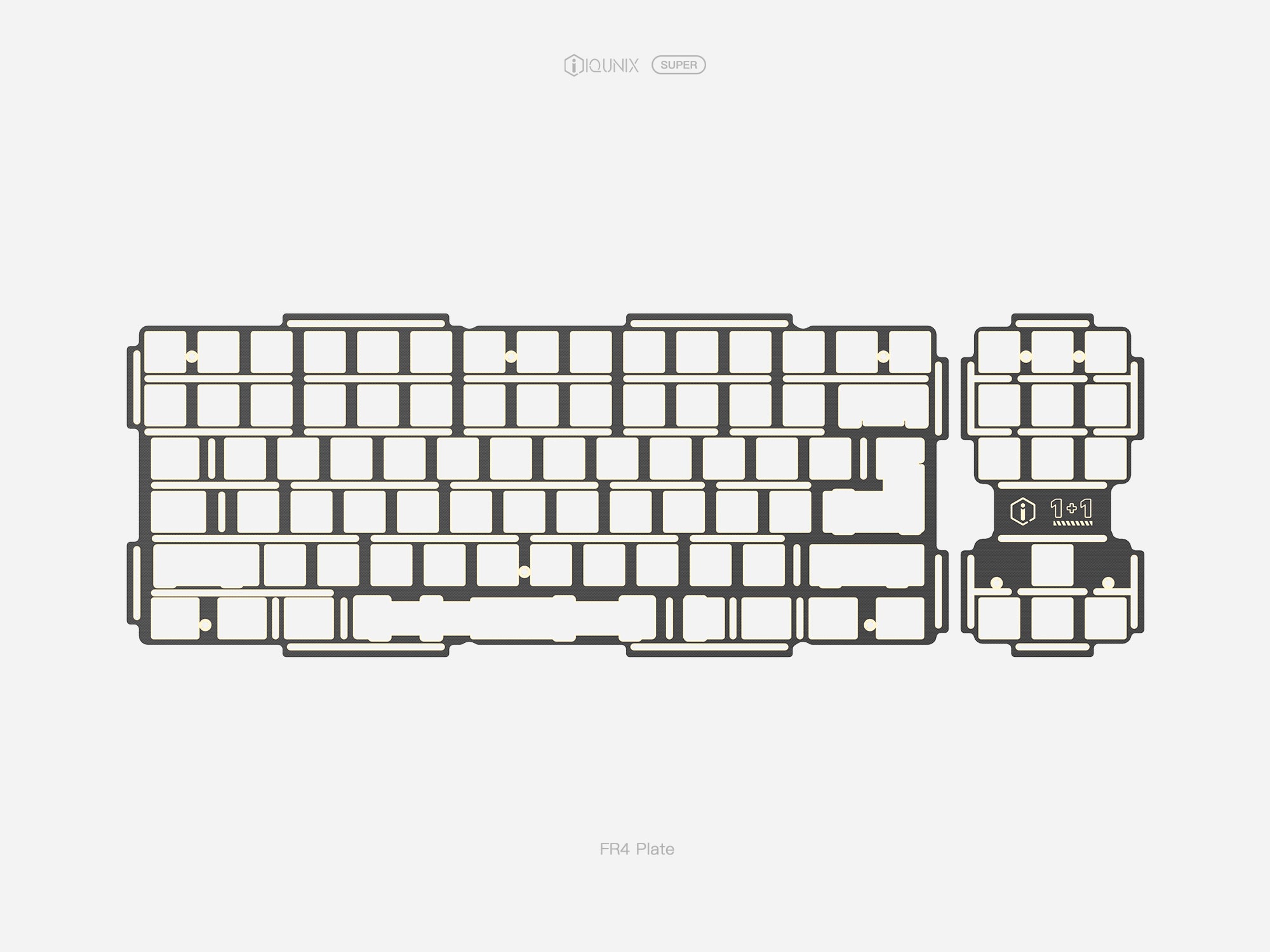 IQUNIX SUPER 1+1 TKL Keyboard Addons [Group Buy]