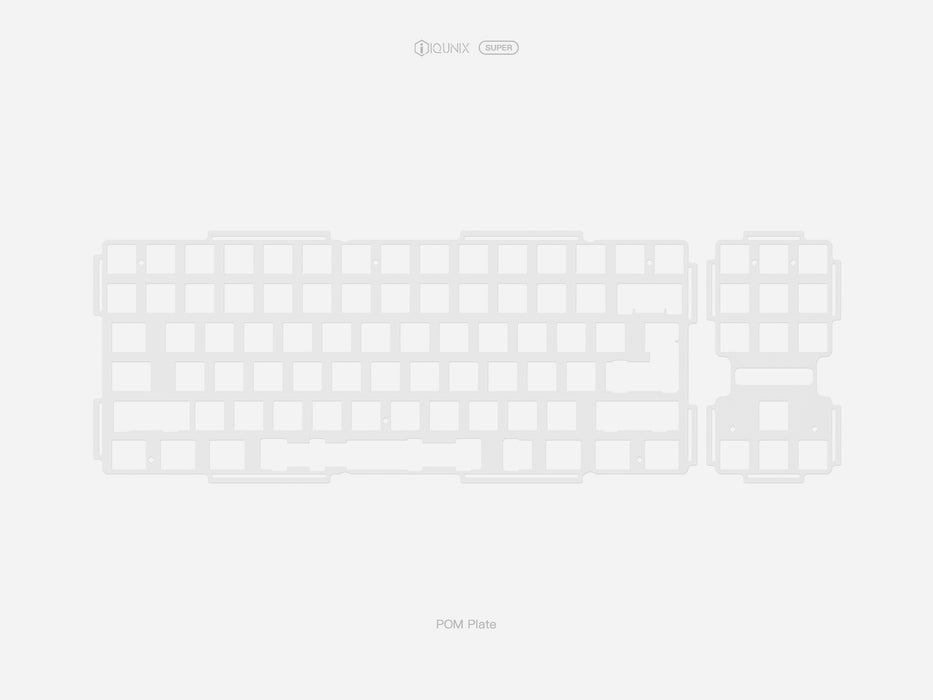 IQUNIX SUPER 1+1 TKL Keyboard Addons [Group Buy]