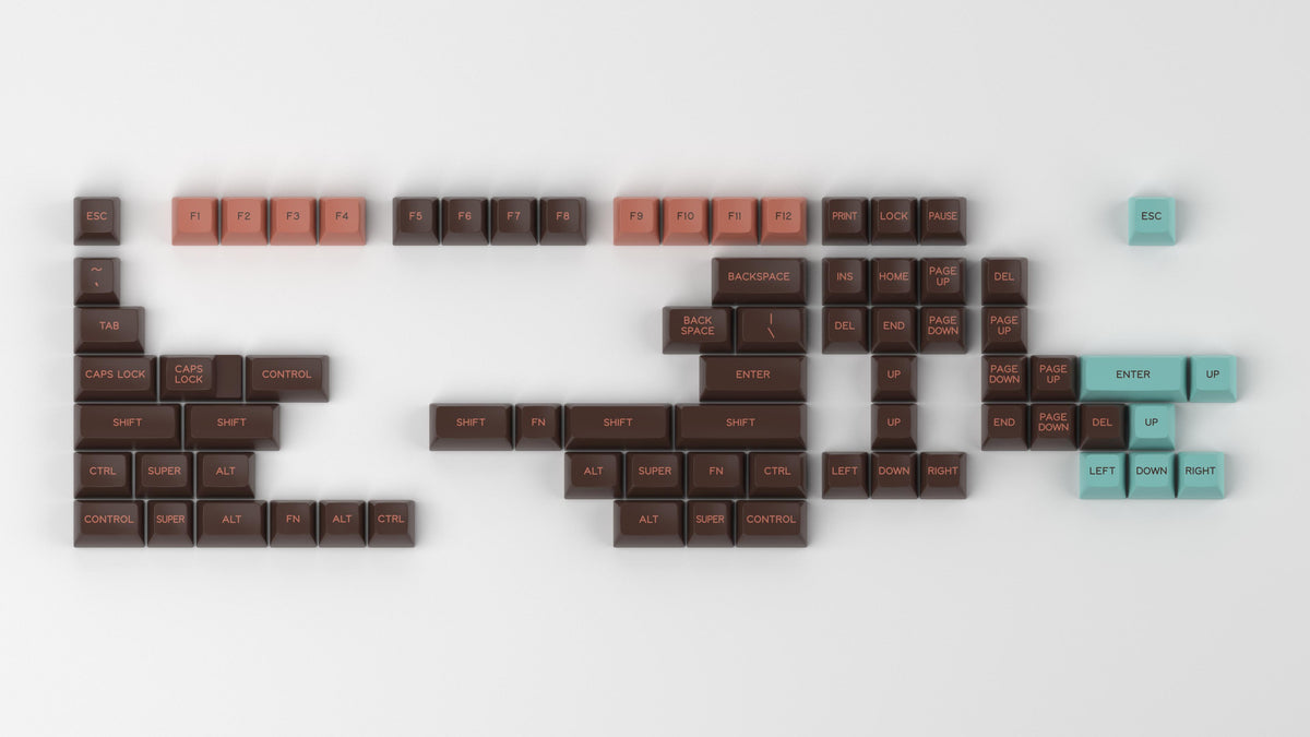 Pure Copper Keycaps SA Copper Keycaps