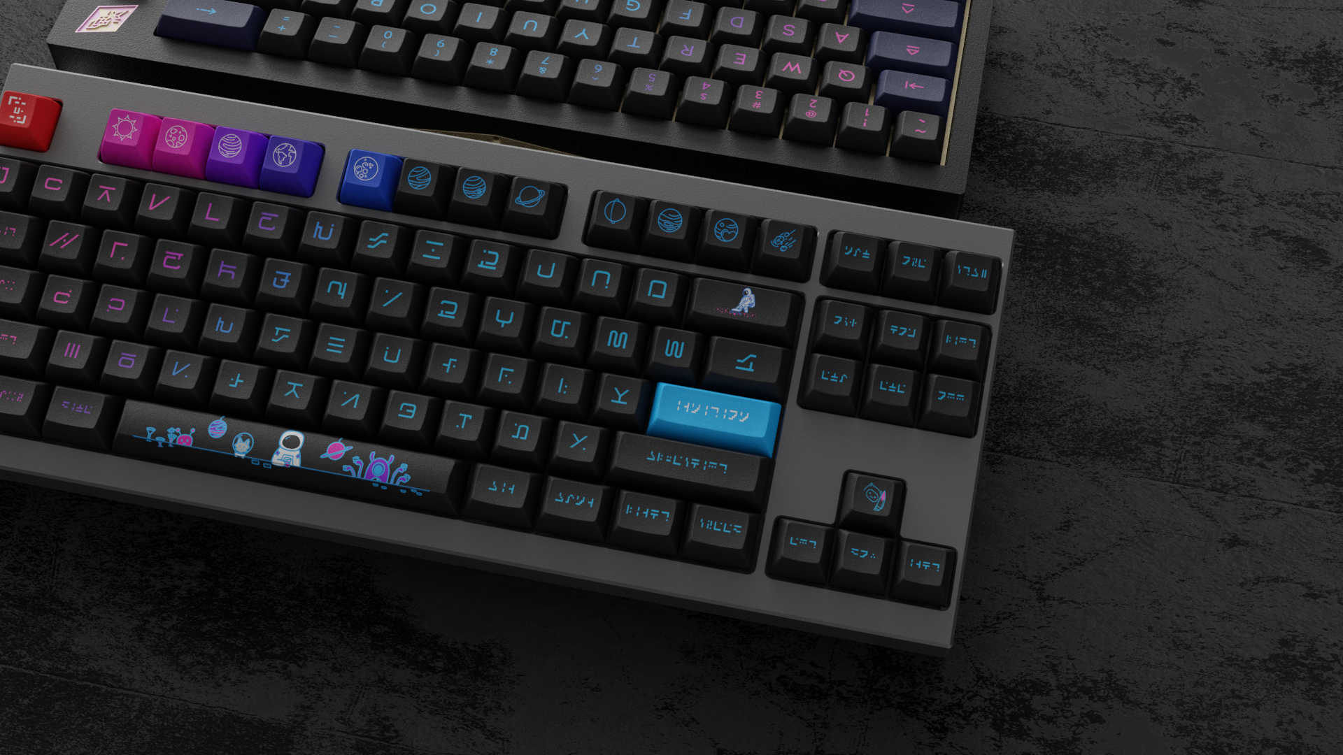 KAT Space Dust Keycaps