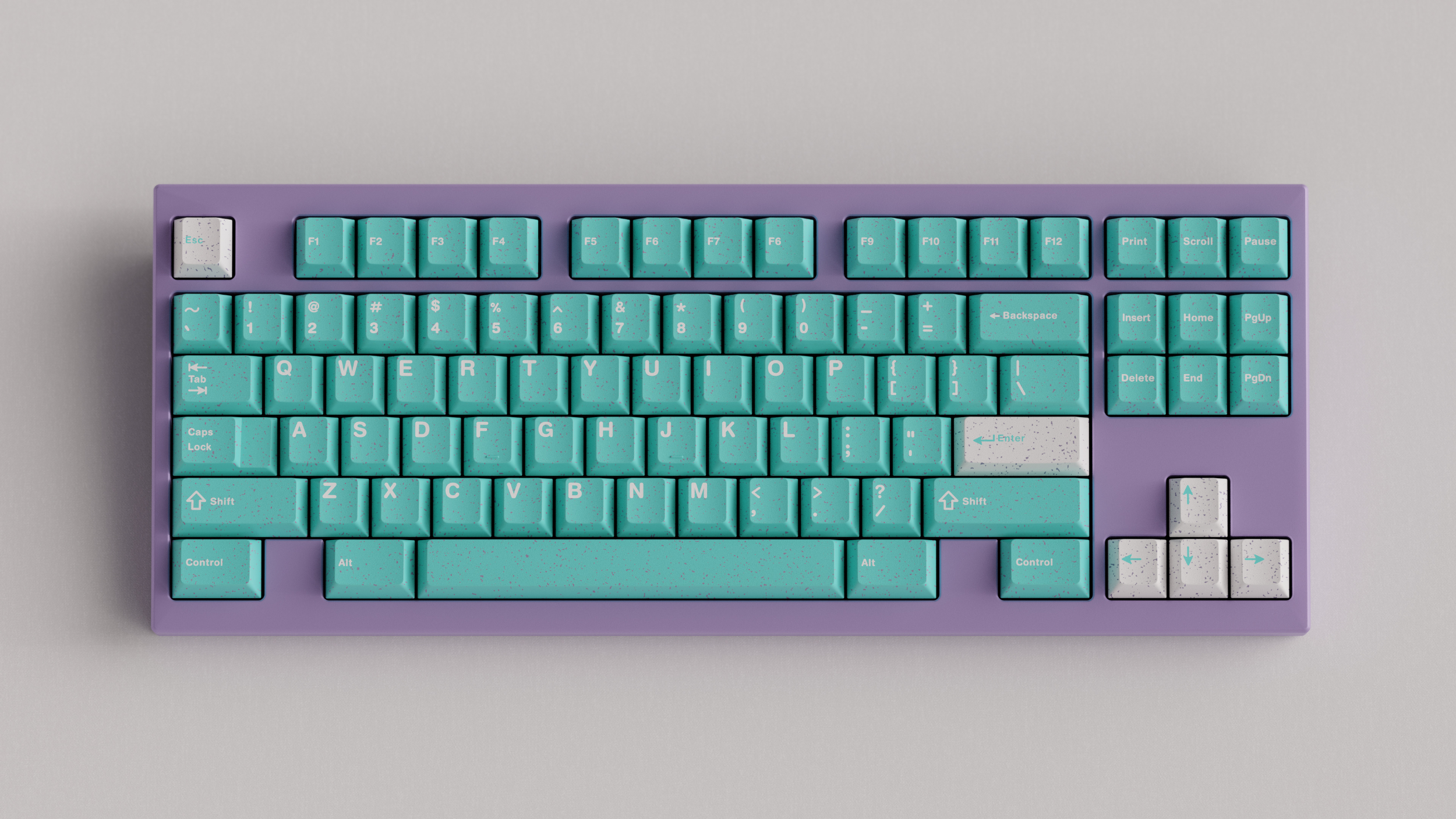 WS Porquoise Keycaps