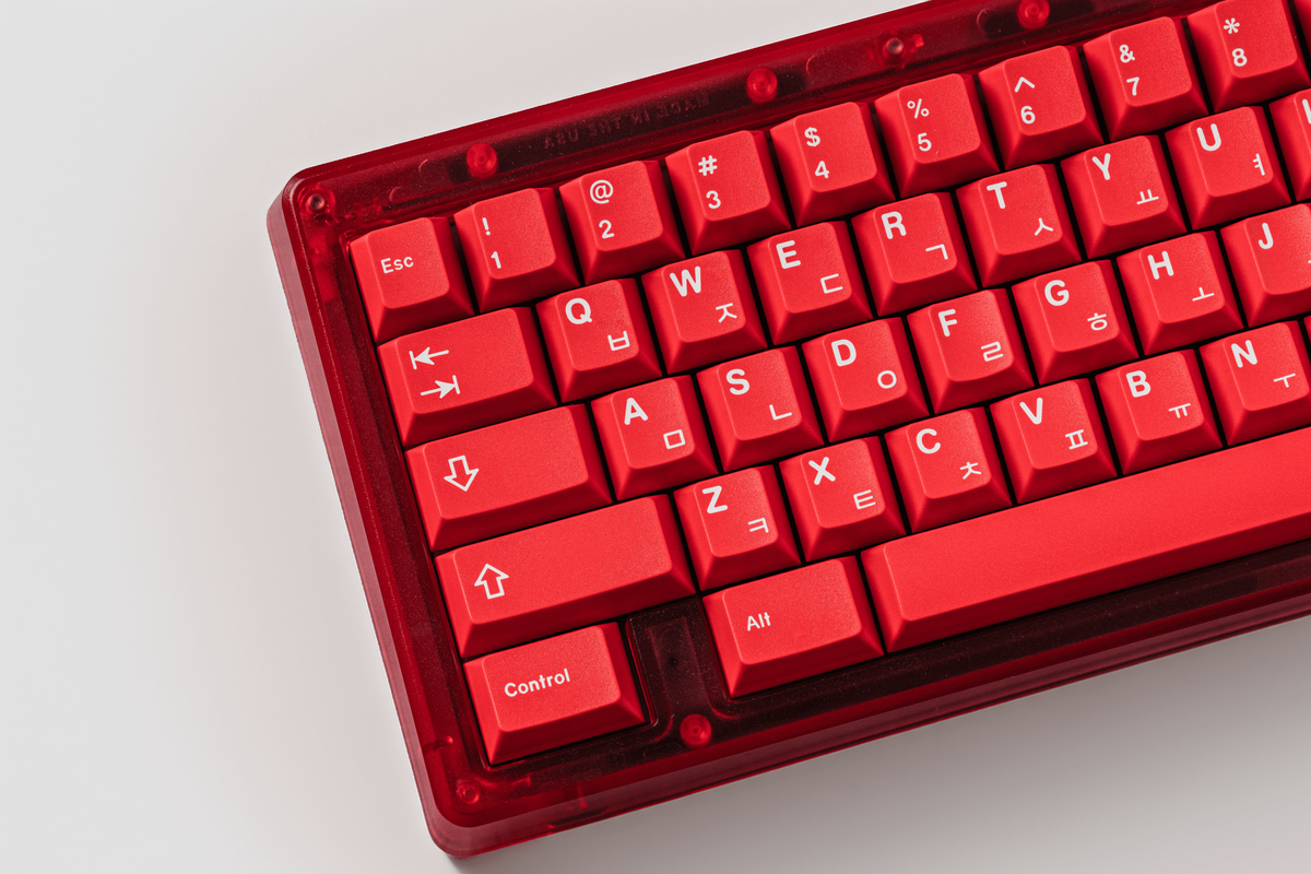 GMK CYL Red Devils Keycaps