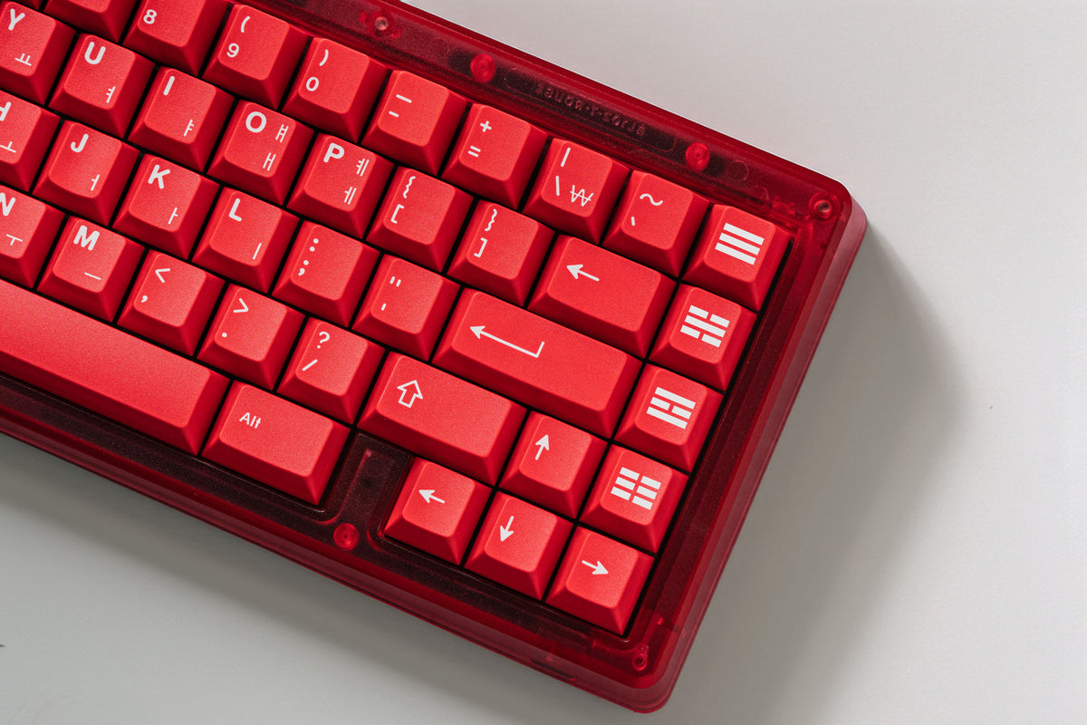 GMK CYL Red Devils Keycaps