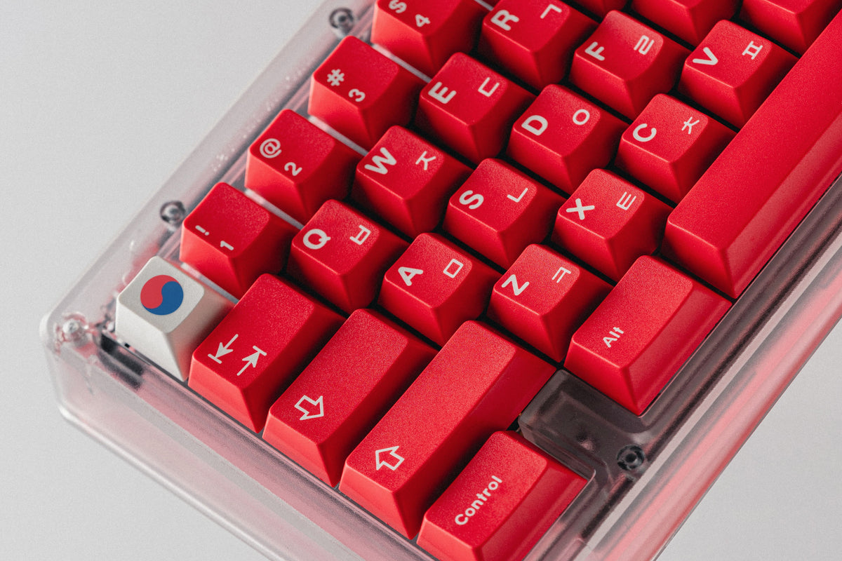 GMK CYL Red Devils Keycaps