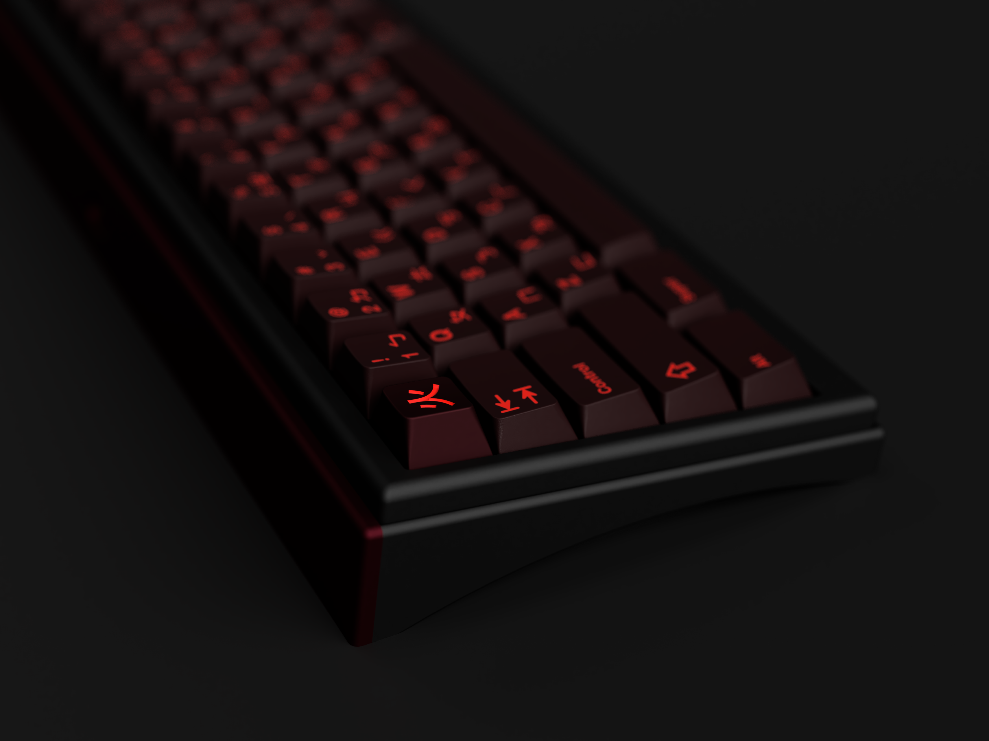 GMK CYL Red Dragon Keycaps