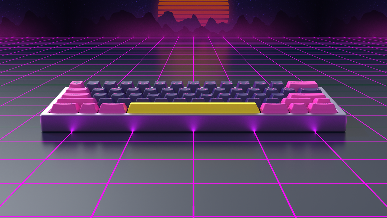 GMK Retrowave Keycaps