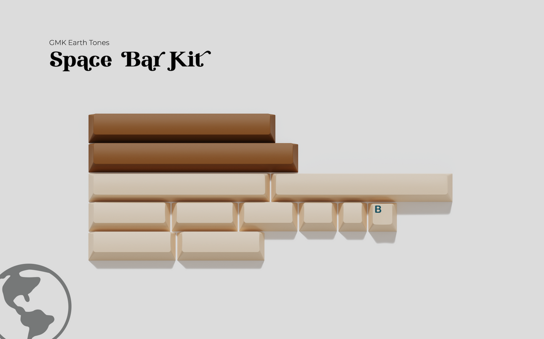 GMK Earth Tones Keycaps