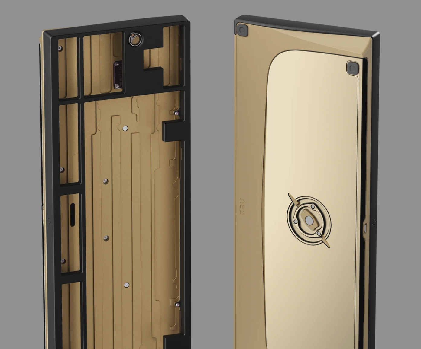 Neo80 Cu WKL Brass Bottom Keyboard