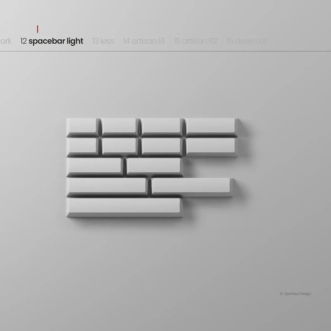 PBTfans Less but Better Dark Keycaps