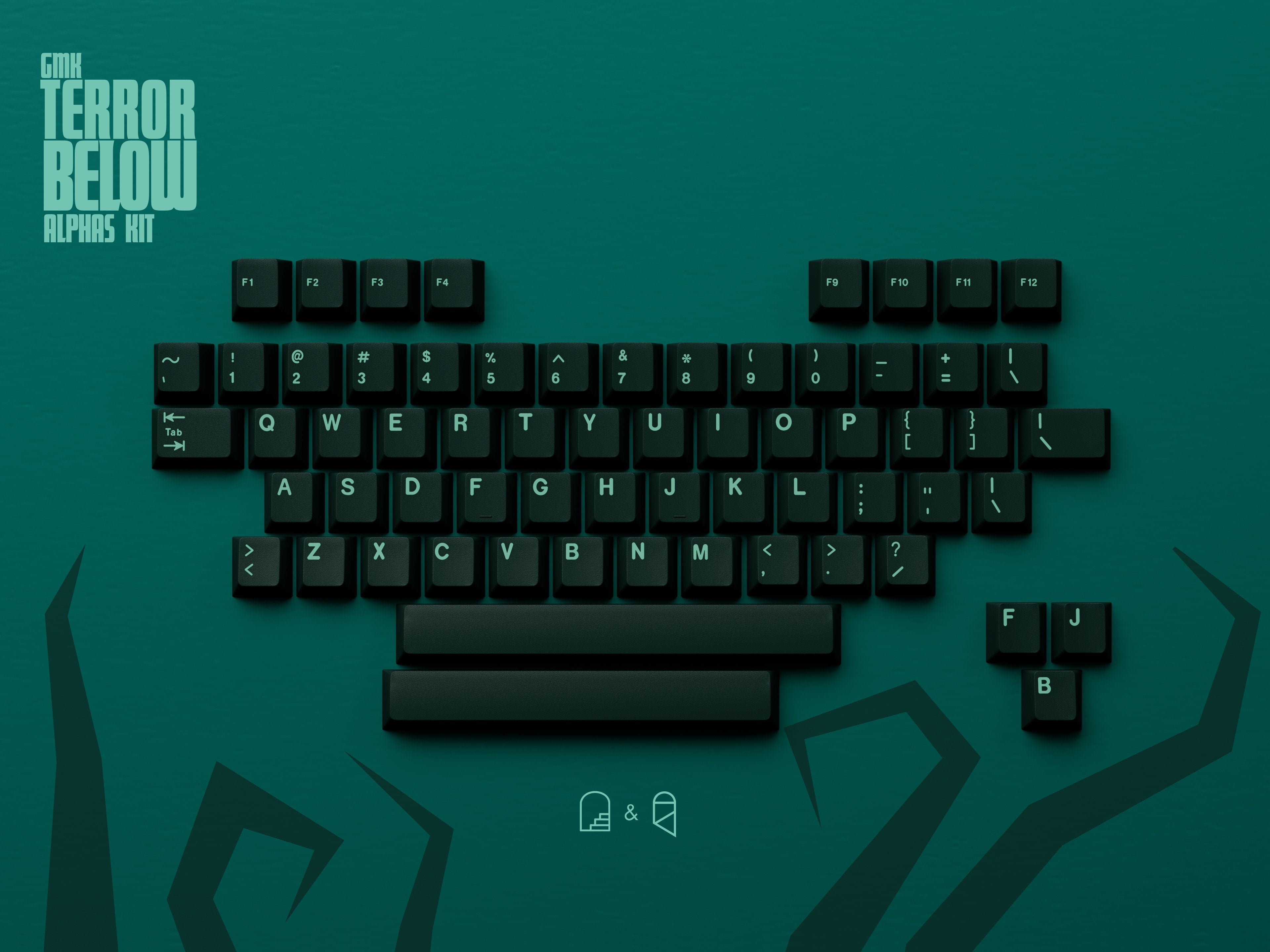 GMK CYL Terror Below Keycaps