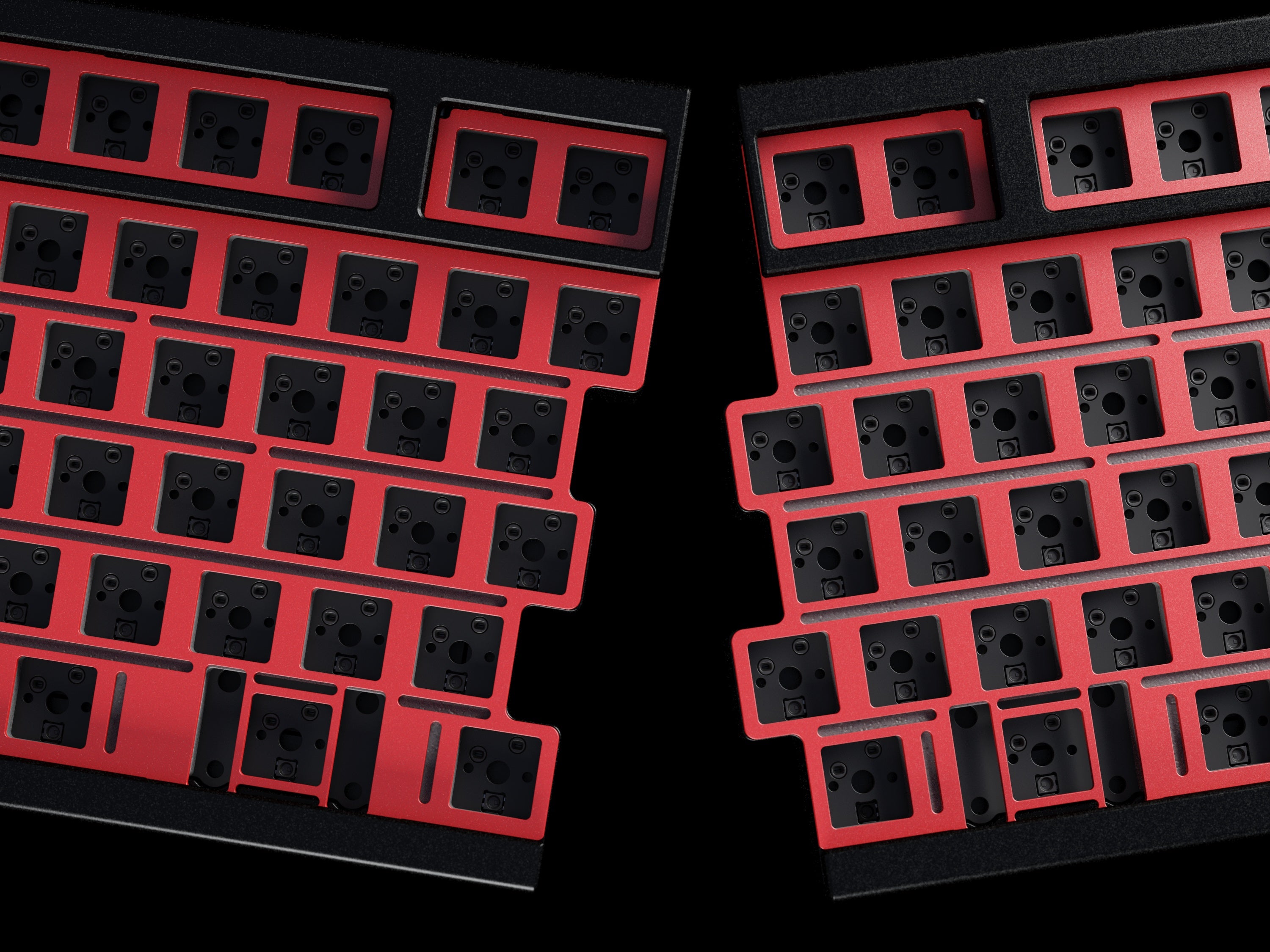 Tomak (토막) Tented Split TKL Mechanical Keyboard [Group Buy]