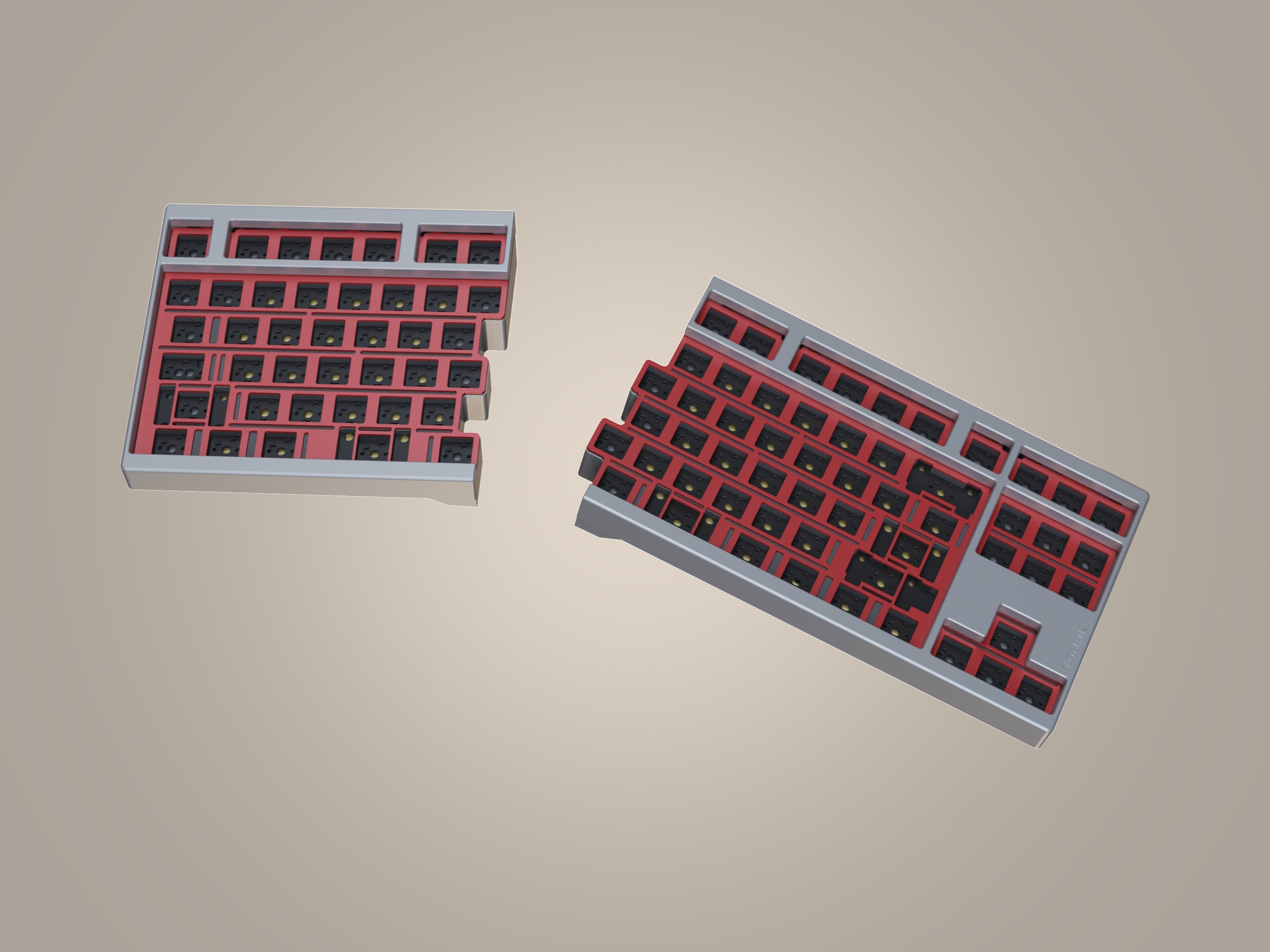 Tomak (토막) Tented Split TKL Mechanical Keyboard [Group Buy]