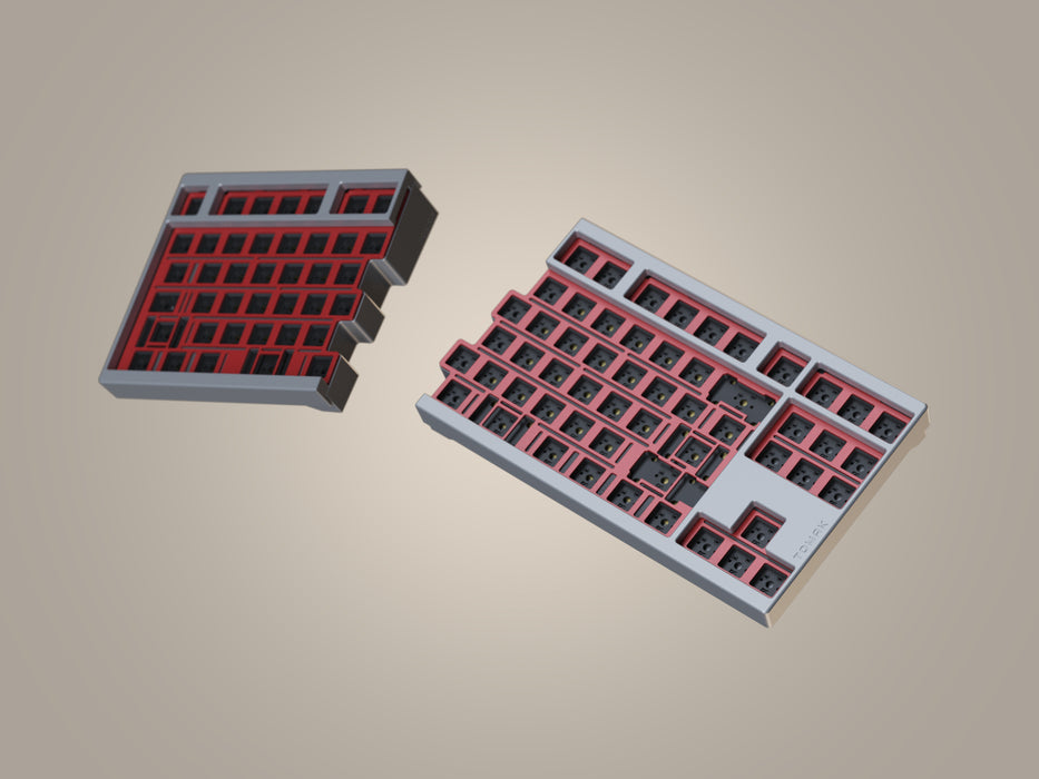 Tomak (토막) Tented Split TKL Mechanical Keyboard [Group Buy]
