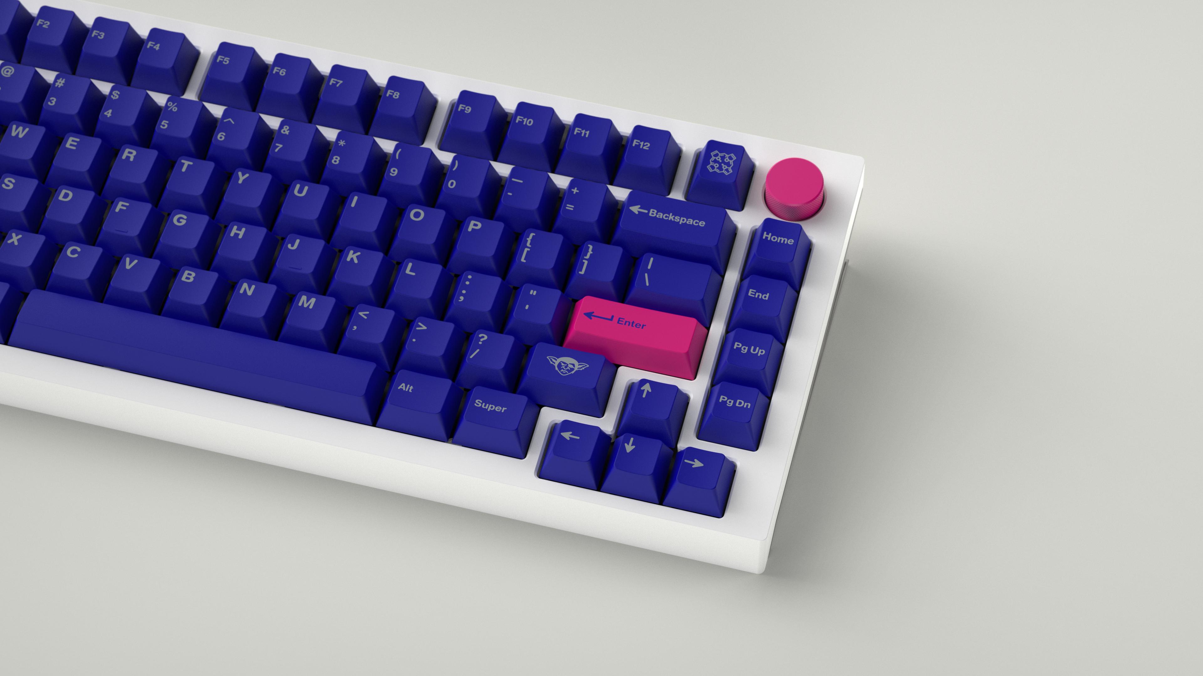 GMK CYL Cobalt Keycaps