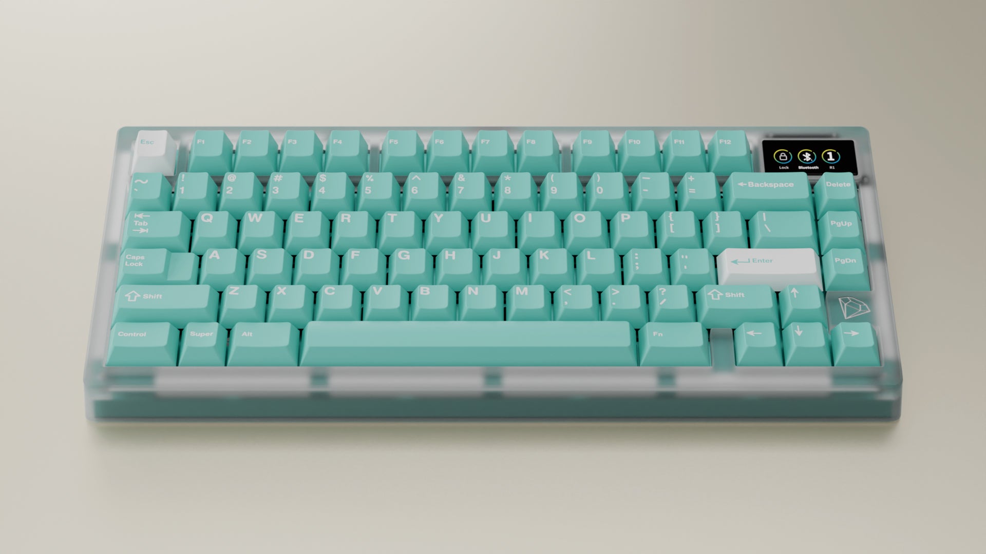WS Akuamarin Keycaps