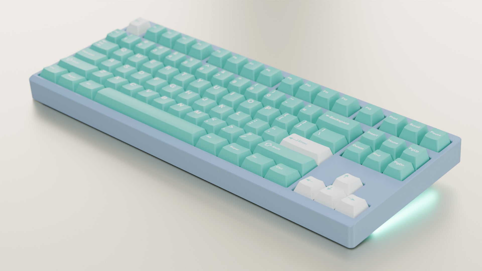 WS Akuamarin Keycaps